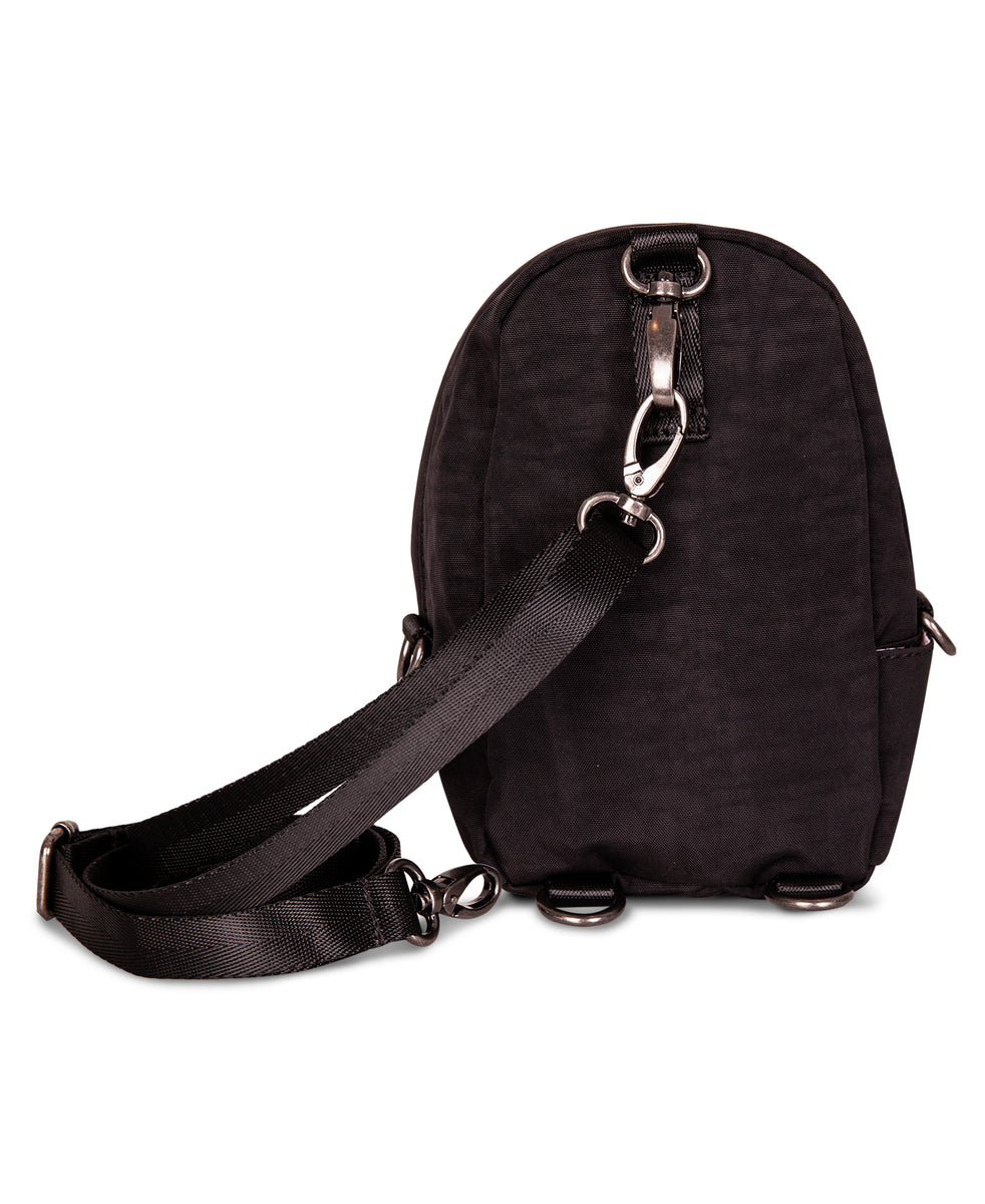 Mondo Stargazer Mini Convertible Backpack: Black – LOLA Backpacks