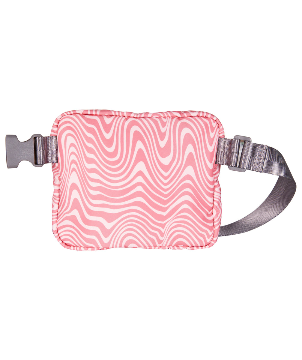 LOLA Pink Ripple Moonbeam Belt Bag