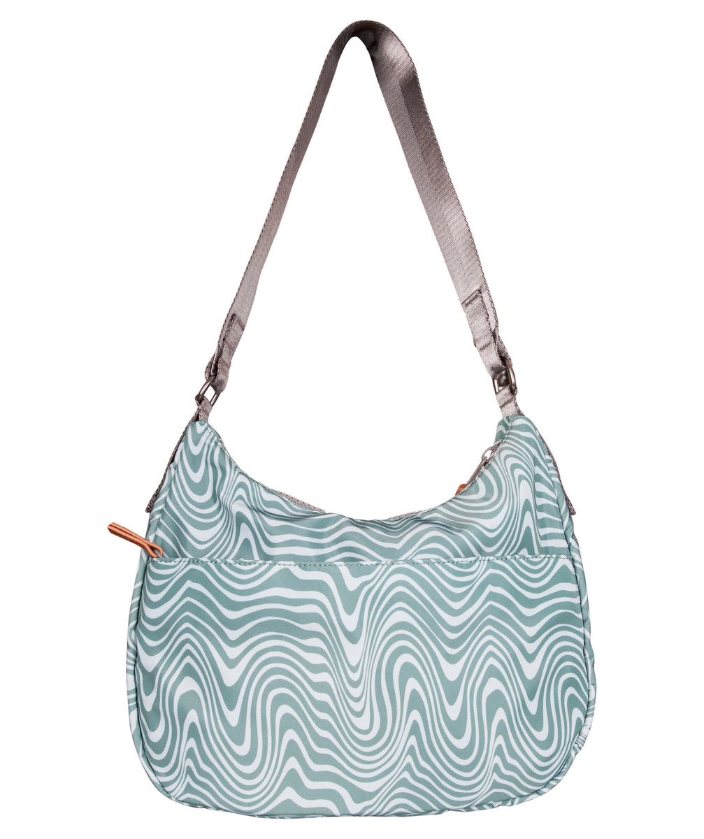 Sunburst Convertible Moon Bag: Ripple Blue – LOLA Backpacks