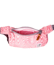 Crescent Small Moon Bag: Ripple Pink