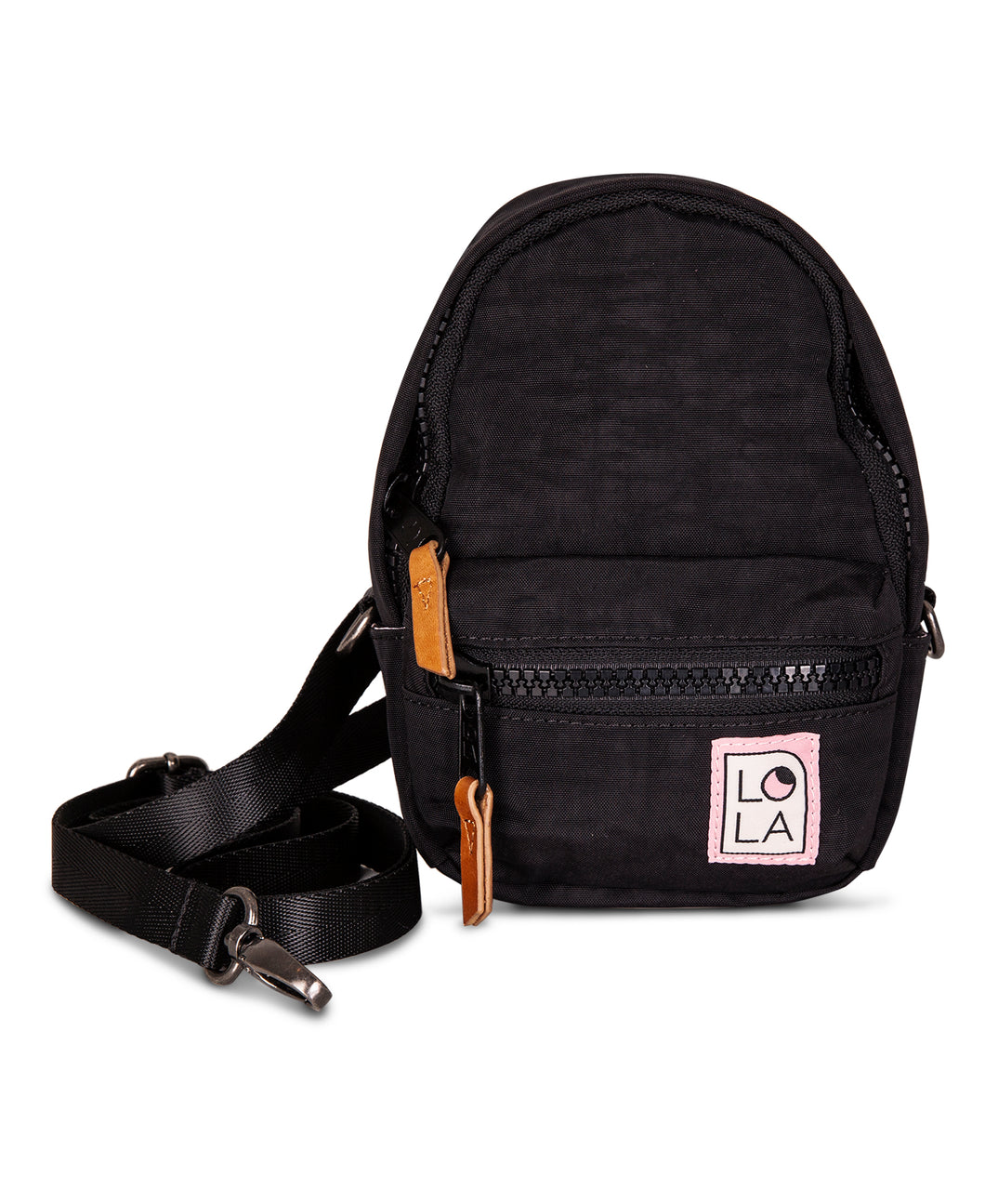 black convertible mini backpack Mondo Stargazer Mini Convertible Backpack: Black – LOLA Backpacks