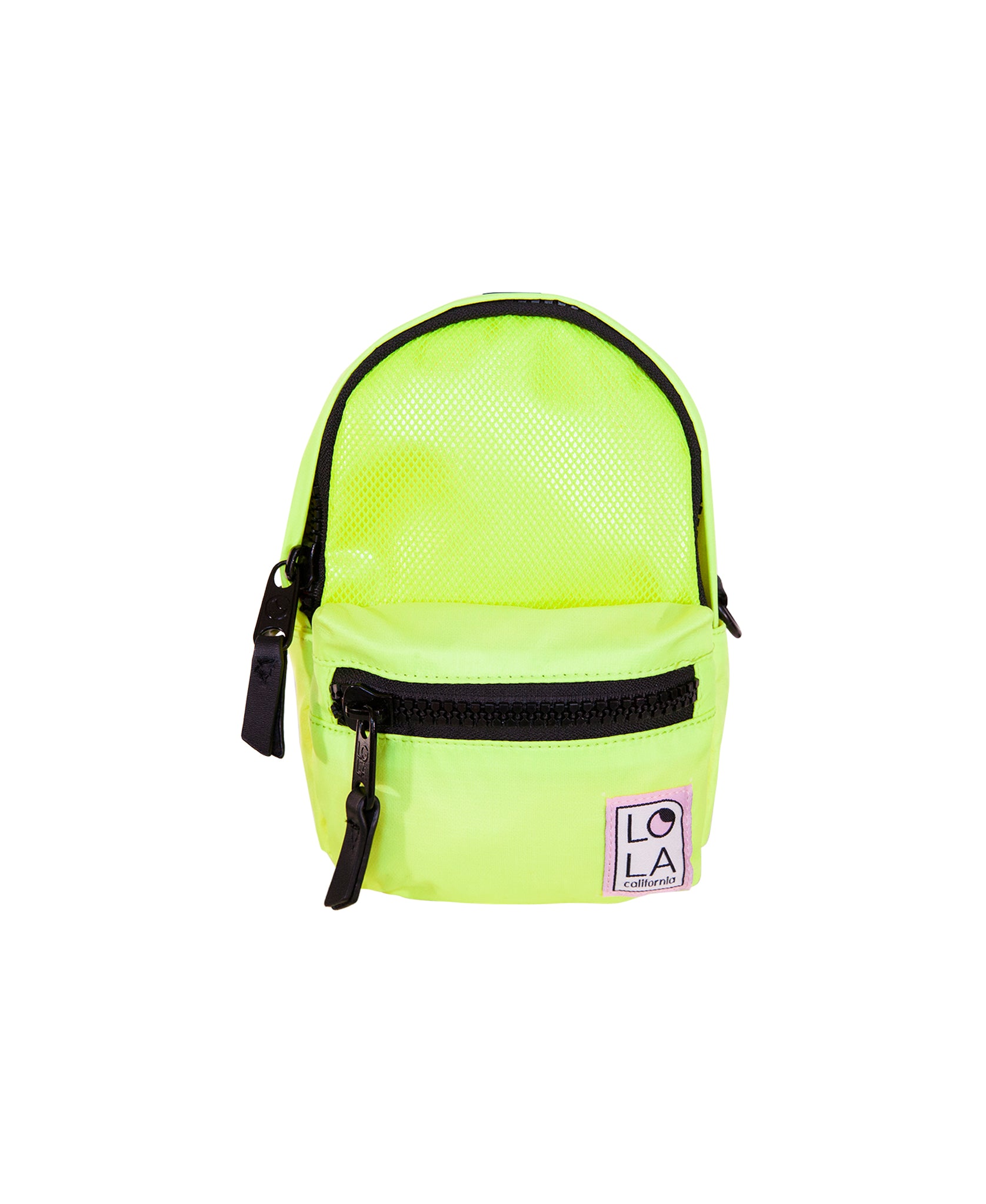 hatchback mini backpack Neon Carnival Stargazer Mini Convertible Backpack: Fluorescent Yellow – LOLA Backpacks