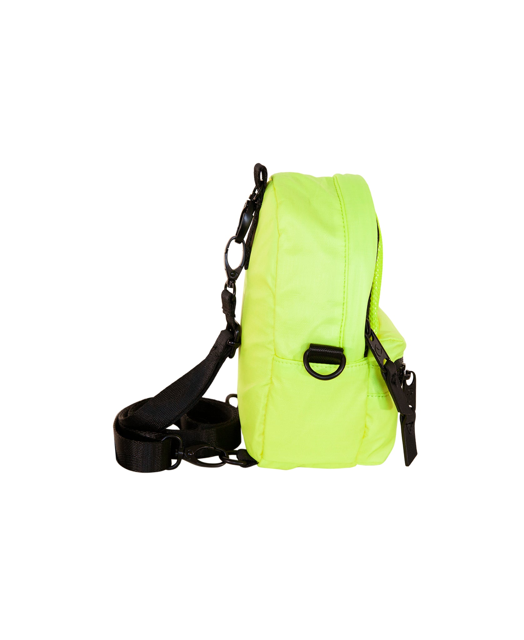 Neon Carnival Stargazer Mini Convertible Backpack: Fluorescent Yellow – LOLA Backpacks Neon Carnival Stargazer Mini Convertible Backpack: Fluorescent Yellow – LOLA Backpacks