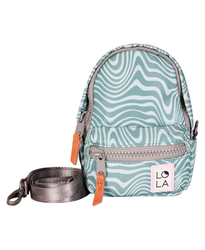 Mondo Stargazer Mini Convertible Backpack: Ripple Blue – LOLA Backpacks