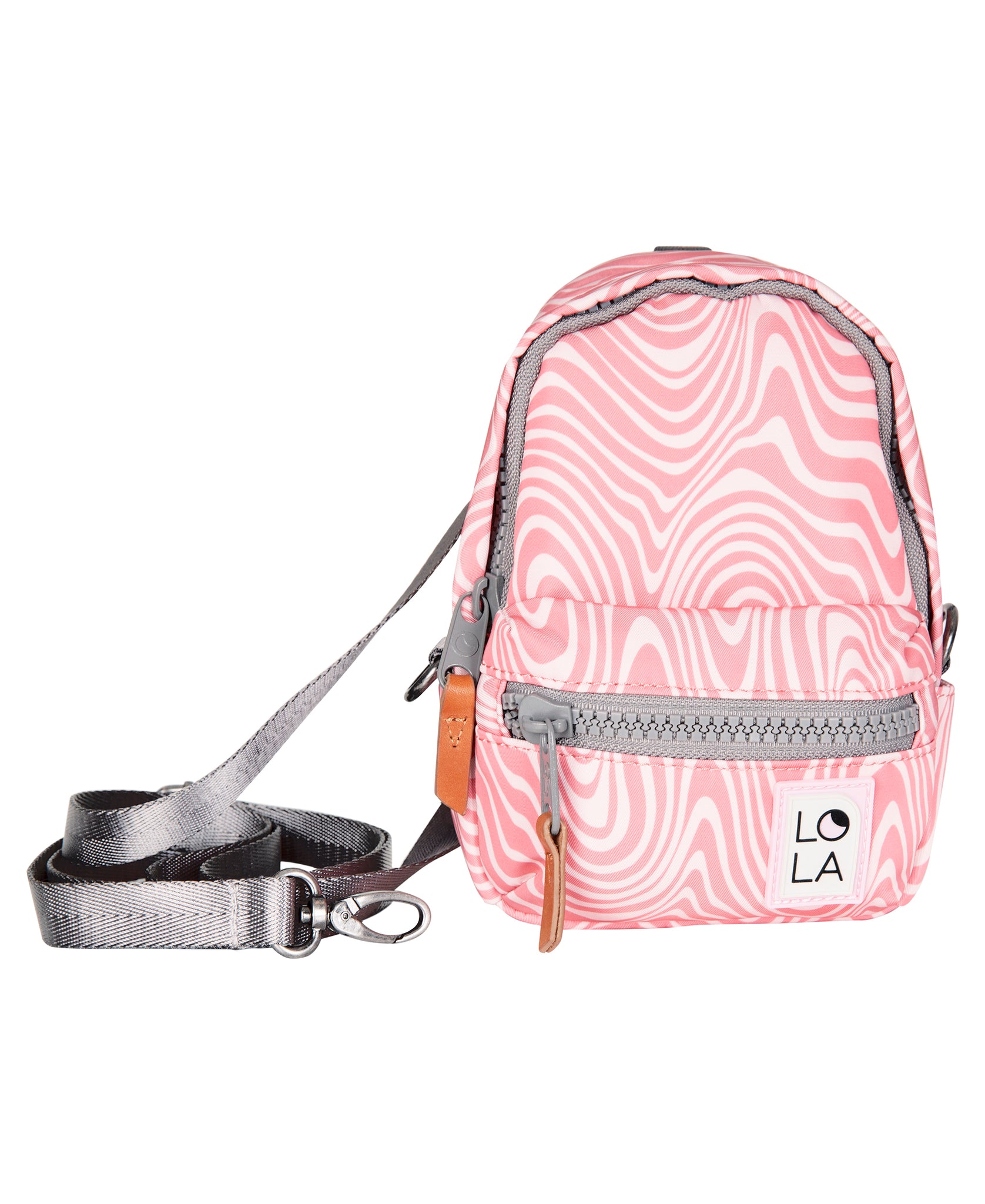Mondo Stargazer Mini Convertible Backpack: Ripple Pink – LOLA Backpacks