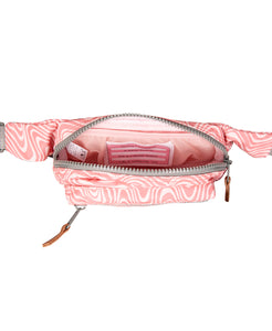 Chakra Bum Bag: Ripple Pink