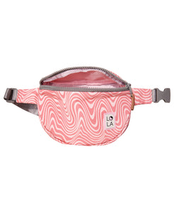 Moonbeam Medium Bum Bag: Ripple Pink