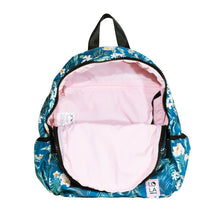 Floral Recycled Starchild Medium Backpack  - Teal