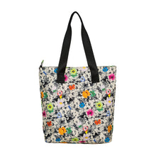 Blooms Recycled  Nylon Carryall Tote: Natural