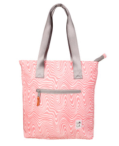 Ripple Carryall Tote: Pink