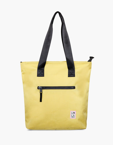 Sprite Recycled  Nylon Carryall Tote: Golden