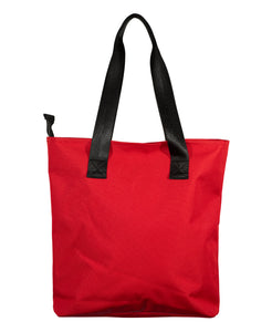 Sprite Recycled  Nylon Carryall Tote: Scarlet