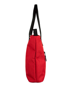 Sprite Recycled  Nylon Carryall Tote: Scarlet