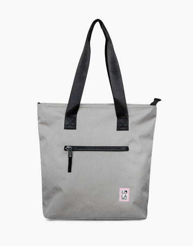 Sprite Recycled  Nylon Carryall Tote: Truffle